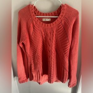 Abercrombie and Fitch Women’s Orange Sweater